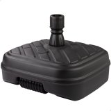 Fod for strandparasol Aktive Antracit Plastik 56 x 40 x 56 cm (3 enheder) #2