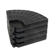 Fod for strandparasol Aktive 48 x 7,5 x 48 cm Plastik #1