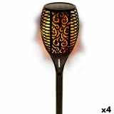 S�t med solcelle-havelys Aktive 51 Plastik 11 x 77,5 x 11 cm (4 enheder) #1