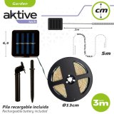 Lysstrimmel Aktive LED Multifarvet Have 3 m (6 enheder) #5