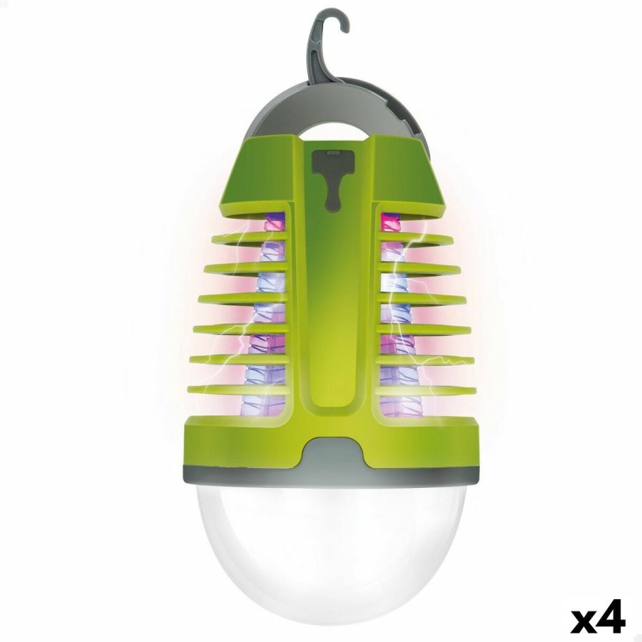Anti-insektlampe Aktive Plastik 9 x 15 x 9 cm (4 enheder) #1