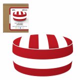 Oppustelig puf Aktive Stribet Kolonistil 53 x 23 x 53 cm (4 enheder) #9