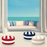 Oppustelig puf Aktive Stribet Kolonistil 53 x 23 x 53 cm (4 enheder) #17