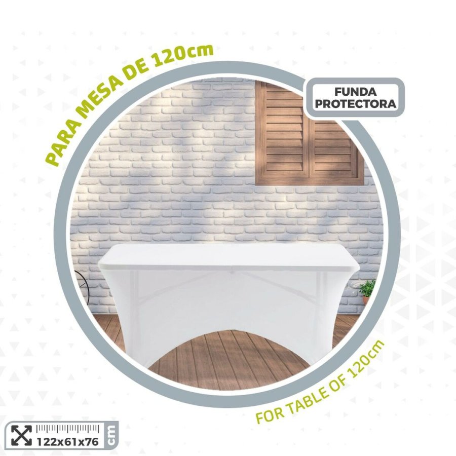 Beskyttende case Aktive Hvid 122 x 76 x 61 cm Bord Tilbeh�r K�ret�jer Vej (6 enheder) #3