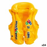 Oppustelig svmmevest Intex 50 x 47 x 40 cm (24 enheder) #8