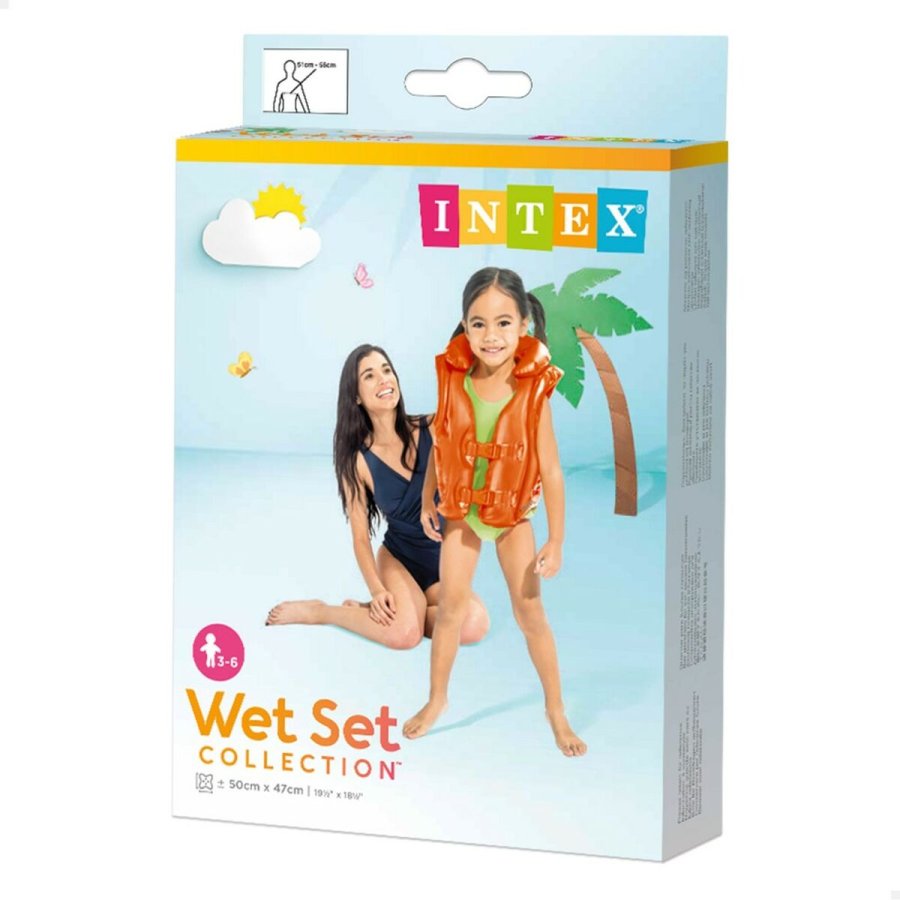 Oppustelig svmmevest Intex (24 enheder) #29