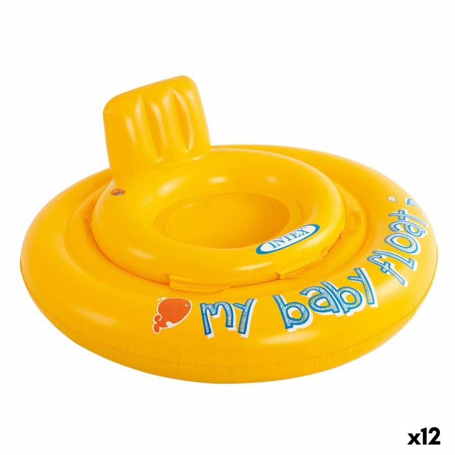 Baby flyder Intex Gul 70 x 25 x 70 cm (12 enheder) #1