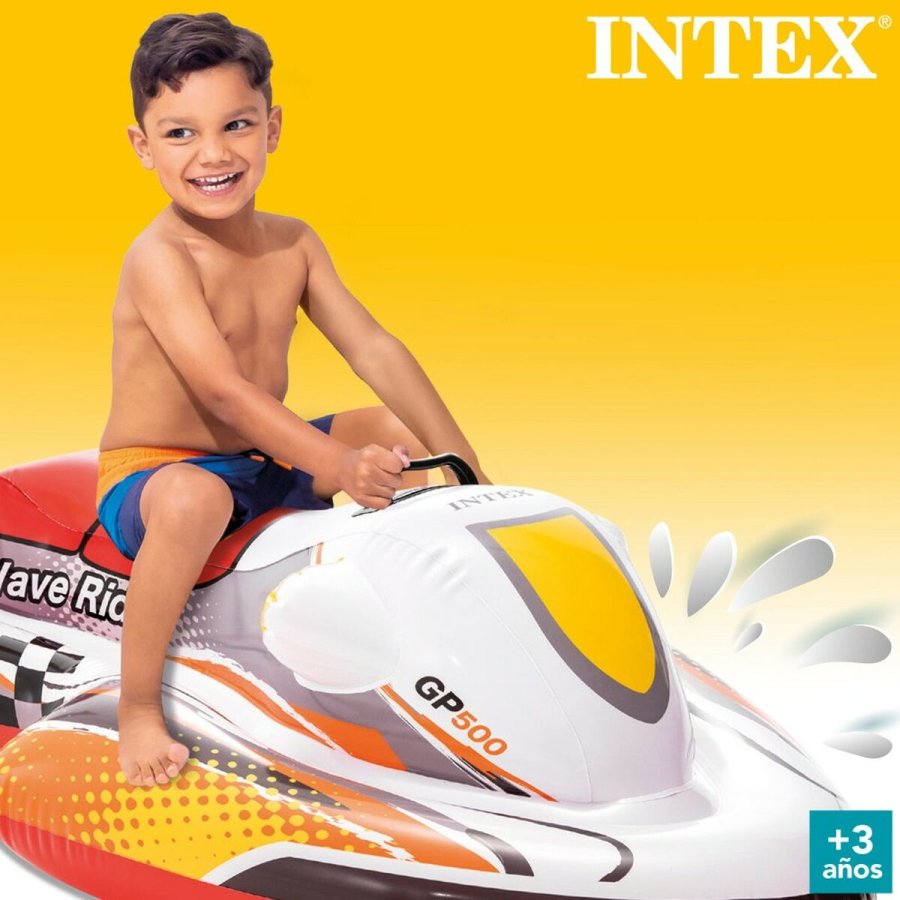 Oppustelig Figur til Pool Intex Wave RIder Motorcykel 117 x 58 x 77 cm (6 enheder) #29