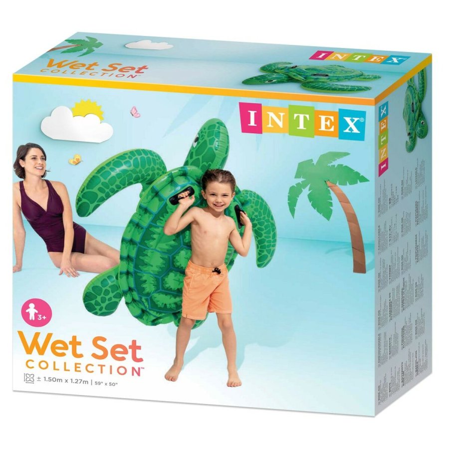 Oppustelig Figur til Pool Intex Skildpadde 150 x 30 x 127 cm (6 enheder) #5