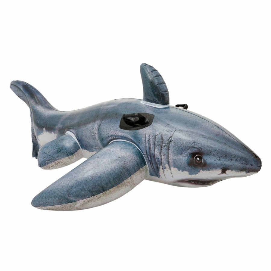 Oppustelig Figur til Pool Intex Haj 173 x 5,6 x 10,7 cm (6 enheder) #3