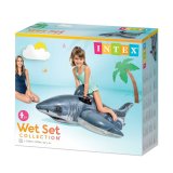 Oppustelig Figur til Pool Intex Haj 173 x 5,6 x 10,7 cm (6 enheder) #4