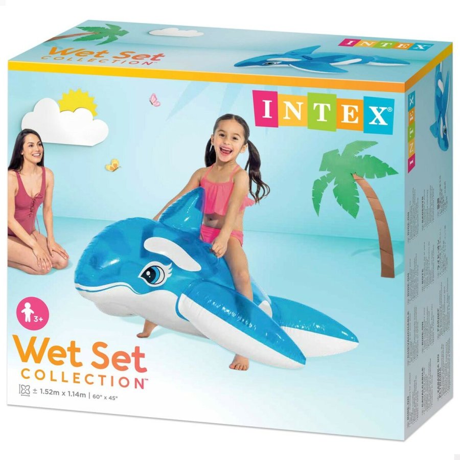 Oppustelig Figur til Pool Intex Hval 152 x 114 cm (6 enheder) #25