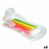 Oppustelig poolstol Intex Regnbue 160 x 53 x 85 cm (6 enheder) #1