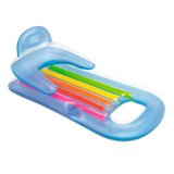 Oppustelig poolstol Intex Regnbue 160 x 53 x 85 cm (6 enheder) #15