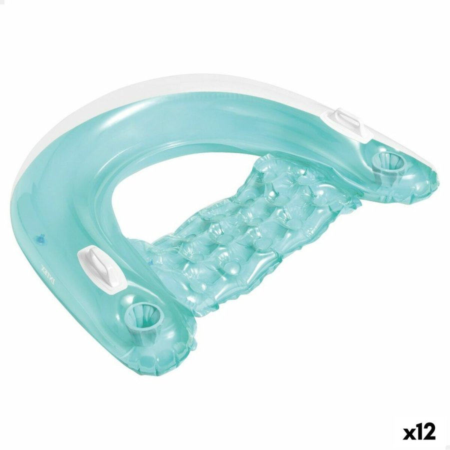 Oppustelig Lnestol til Pool Intex Sit N'Float 152 x 28 x 99 cm #1