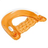Oppustelig Lnestol til Pool Intex Sit N'Float 152 x 28 x 99 cm #3