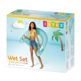 Oppustelig Lnestol til Pool Intex Sit N'Float 152 x 28 x 99 cm #5