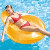 Oppustelig Lnestol til Pool Intex Cirkulr 137 x 122 cm #29