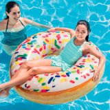 Oppusteligt hjul Intex Donut Hvid 114 x 25 x 114 cm (12 enheder) #15