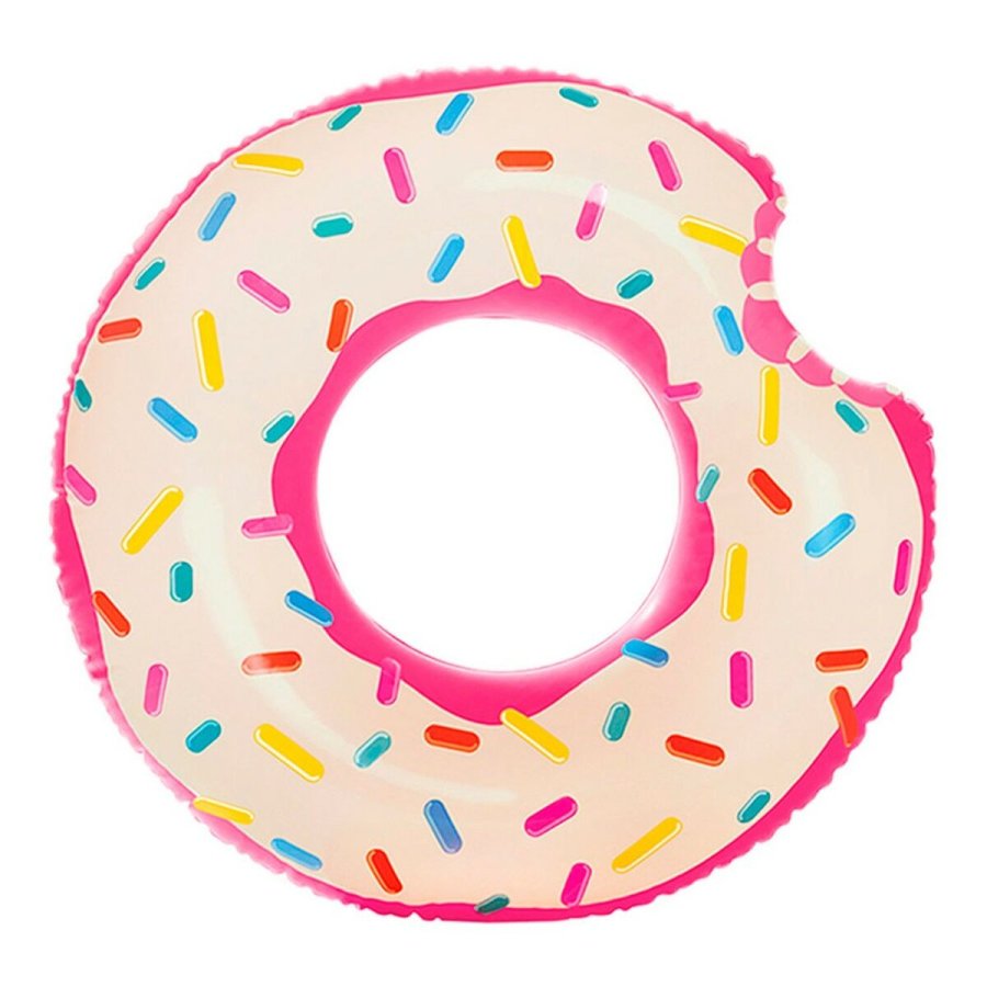 Oppusteligt hjul Intex Donut Pink 107 x 99 x 23 cm (12 enheder) #8