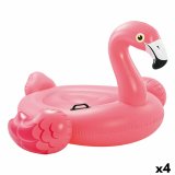 Oppustelig flamingo Intex Pink 14,7 x 9,4 x 14 cm (4 enheder) #1