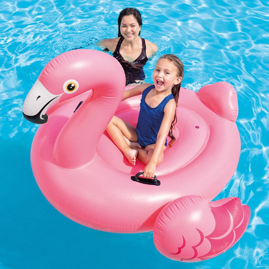 Oppustelig flamingo Intex Pink 14,7 x 9,4 x 14 cm (4 enheder) #15