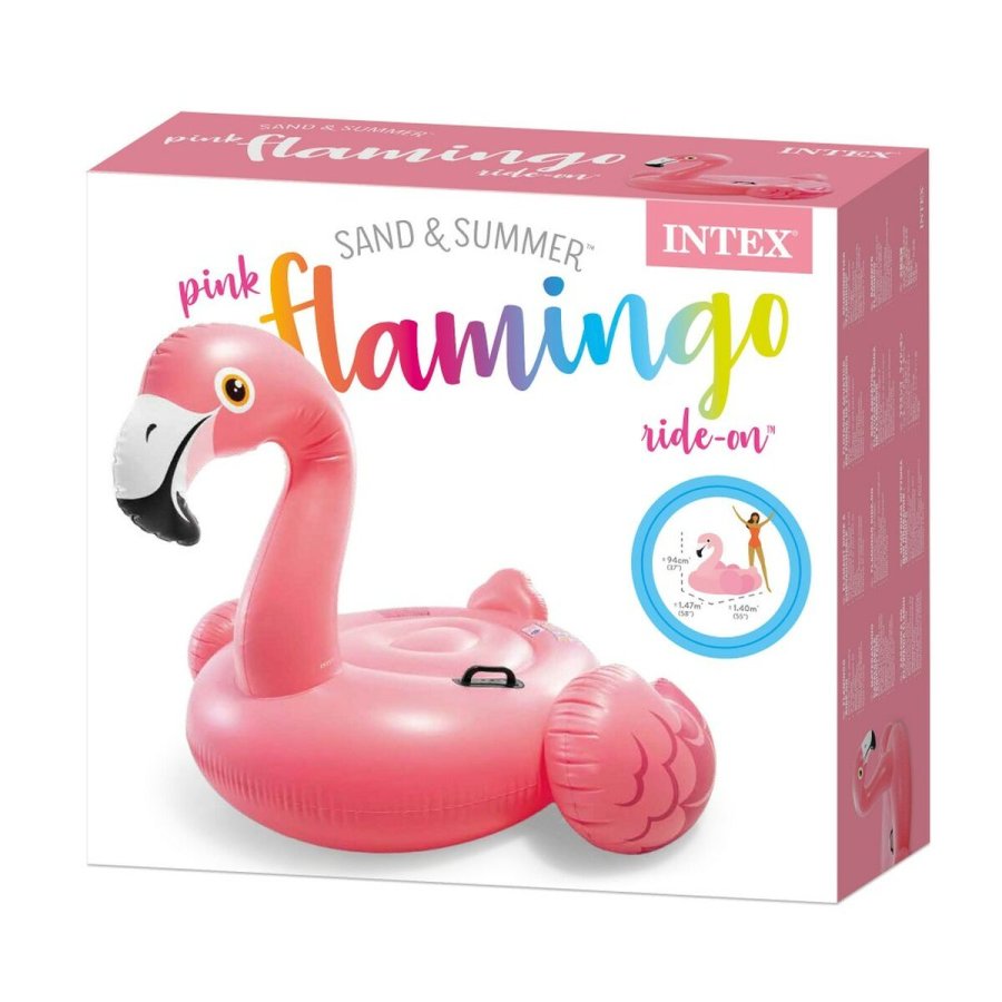 Oppustelig flamingo Intex Pink 14,7 x 9,4 x 14 cm (4 enheder) #22