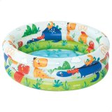 Oppustelig Pool til Brn Intex Dinosaurer Ringe 28 L 33 L 61 x 22 x 61 cm (12 enheder) #2