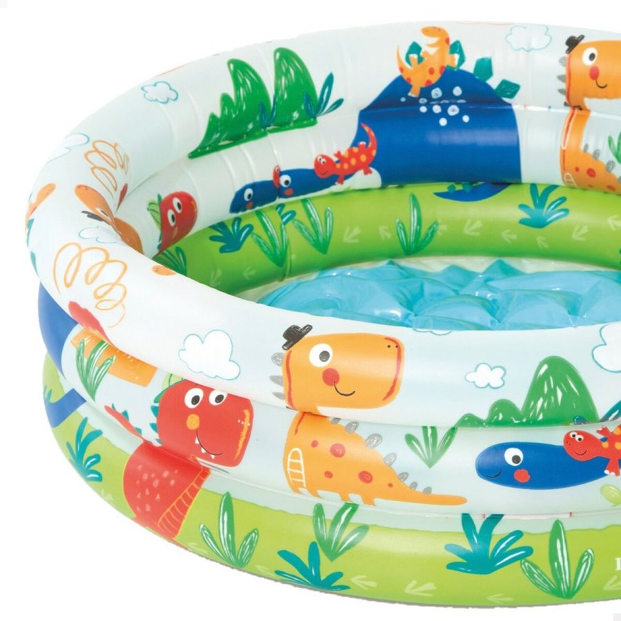 Oppustelig Pool til Brn Intex Dinosaurer Ringe 28 L 33 L 61 x 22 x 61 cm (12 enheder) #3