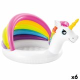 Oppustelig Pool til Brn Intex Enhjrning Markise 45 L 102 x 69 x 127 cm (6 enheder) #1
