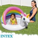 Oppustelig Pool til Brn Intex Enhjrning Markise 45 L 102 x 69 x 127 cm (6 enheder) #3