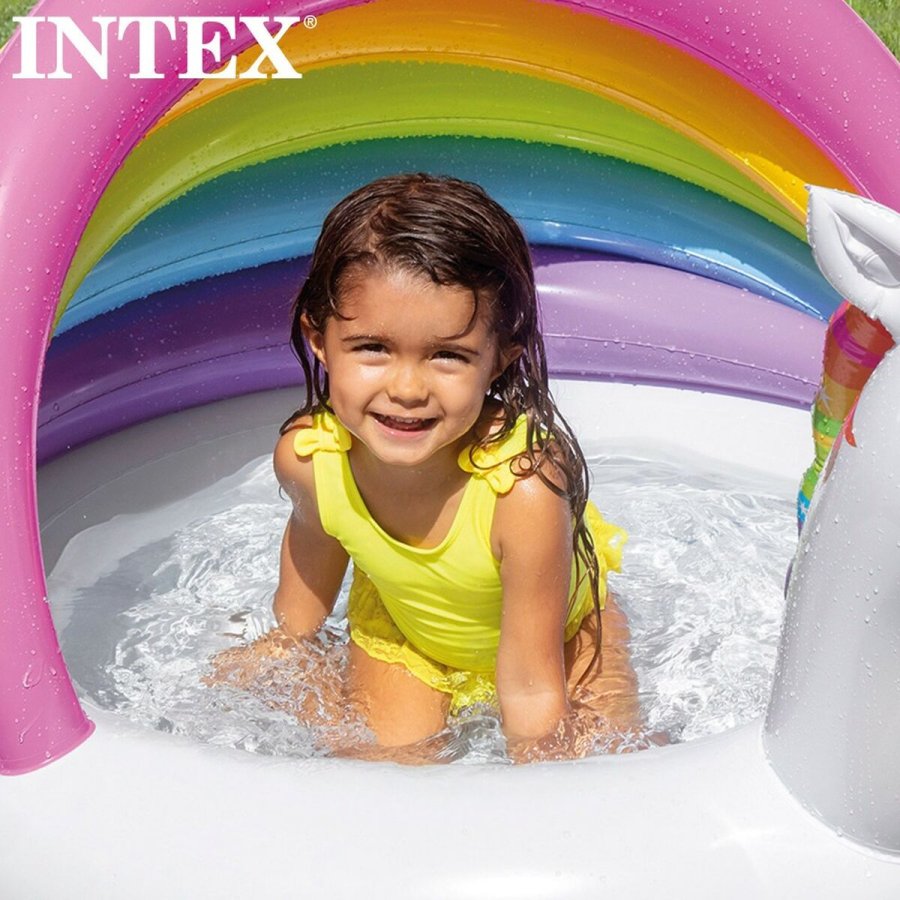 Oppustelig Pool til Brn Intex Enhjrning Markise 45 L 102 x 69 x 127 cm (6 enheder) #4