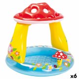 Oppustelig Pool til Brn Intex Champignoner Markise 45 L 102 x 89 x 102 cm (6 enheder) #1