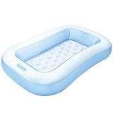 Oppustelig Pool til Brn Intex Rektangulr Bl Hvid 90 L 166 x 25 x 100 cm (6 enheder) #2
