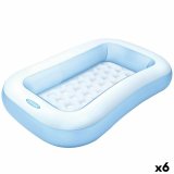 Oppustelig Pool til Brn Intex Rektangulr Bl Hvid 90 L 166 x 25 x 100 cm (6 enheder) #1