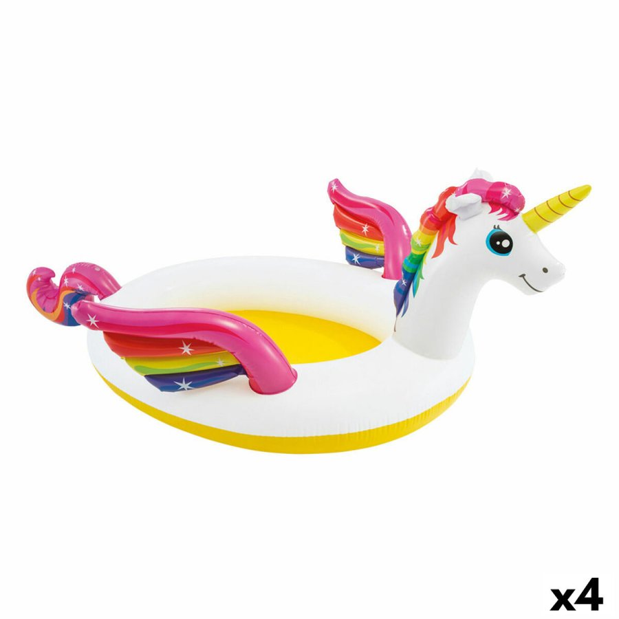 Oppustelig Pool til Brn Intex Enhjrning 151 L 27,2 x 10,4 x 19,3 cm (4 enheder) #1