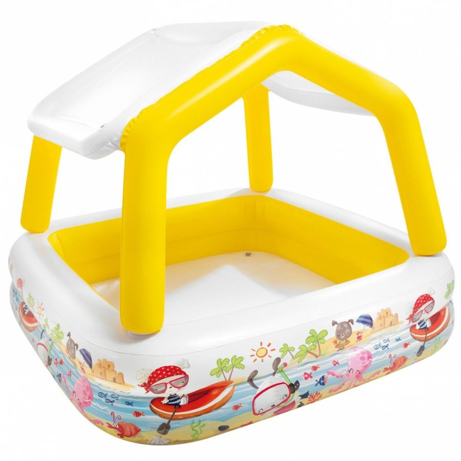 Oppustelig Pool til Brn Intex Markise 295 L 157 x 122 x 157 cm (3 enheder) #8
