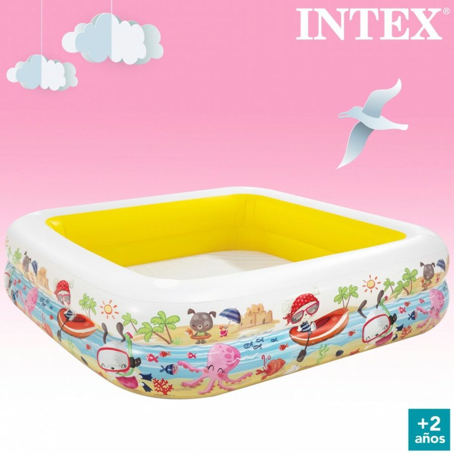 Oppustelig Pool til Brn Intex Markise 295 L 157 x 122 x 157 cm (3 enheder) #29