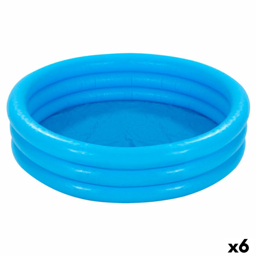 Oppustelig Pool til Brn Intex Bl Ringe 330 L 147 x 33 cm (6 enheder) #1
