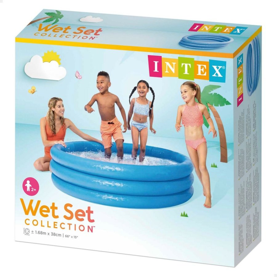 Oppustelig Pool til Brn Intex Bl Ringe 581 L 168 x 40 cm (6 enheder) #22