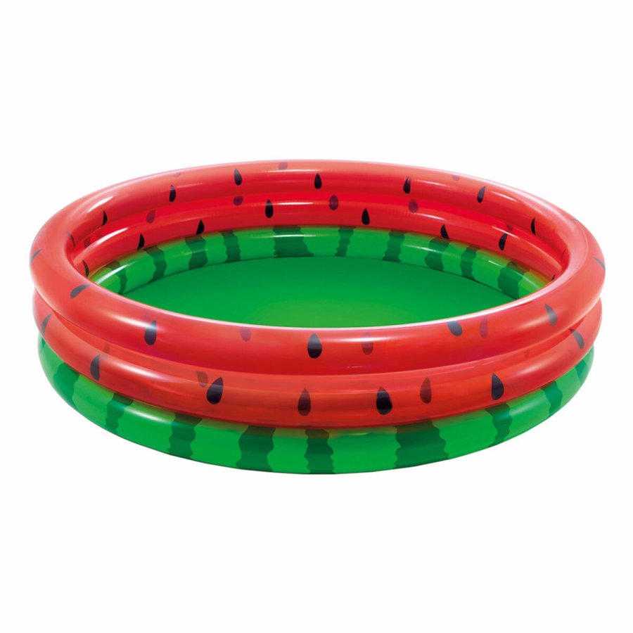 Oppustelig Pool til Brn Intex Vandmelon Ringe 581 L 168 x 38 x 168 cm (6 enheder) #8
