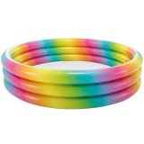 Oppustelig Pool til Brn Intex Multifarvet Ringe 581 L 168 x 38 x 168 cm (6 enheder) #8