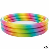 Oppustelig Pool til Brn Intex Multifarvet Ringe 581 L 168 x 38 x 168 cm (6 enheder) #1