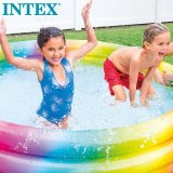 Oppustelig Pool til Brn Intex Multifarvet Ringe 581 L 168 x 38 x 168 cm (6 enheder) #22