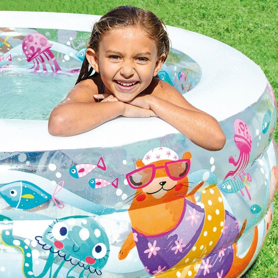 Oppustelig Pool til Brn Intex Vandmand 360 L 152 x 56 x 152 cm (3 enheder) #3
