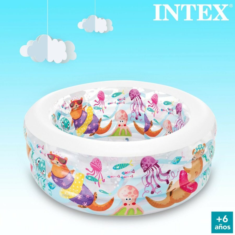 Oppustelig Pool til Brn Intex Vandmand 360 L 152 x 56 x 152 cm (3 enheder) #5