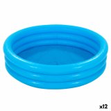 Oppustelig Pool til B�rn Intex Bl� Ringe 156 L 114 x 25 cm (12 enheder) #1