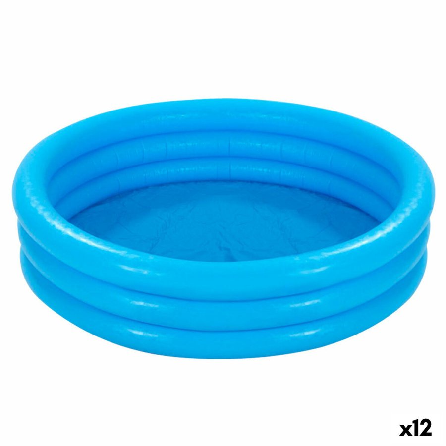 Oppustelig Pool til B�rn Intex Bl� Ringe 156 L 114 x 25 cm (12 enheder) #1