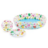 Oppustelig Pool til Brn Intex Tropisk Ringe 150 l 122 x 25 cm (12 enheder) #15