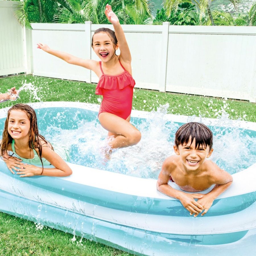 Oppustelig Pool Intex Hvid/Grn 770 L 262 x 56 x 175 cm (2 enheder) #22